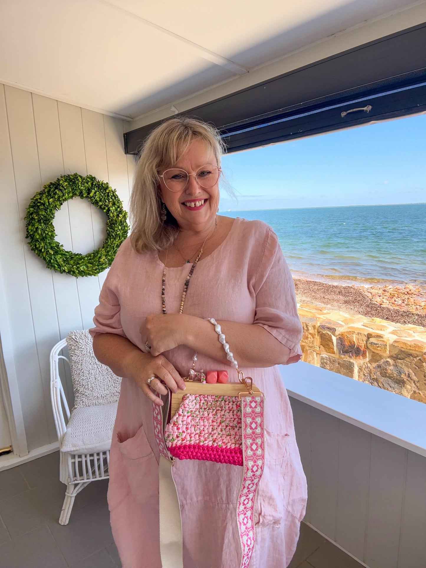 The WILLOW Outing Bag Pink Multi