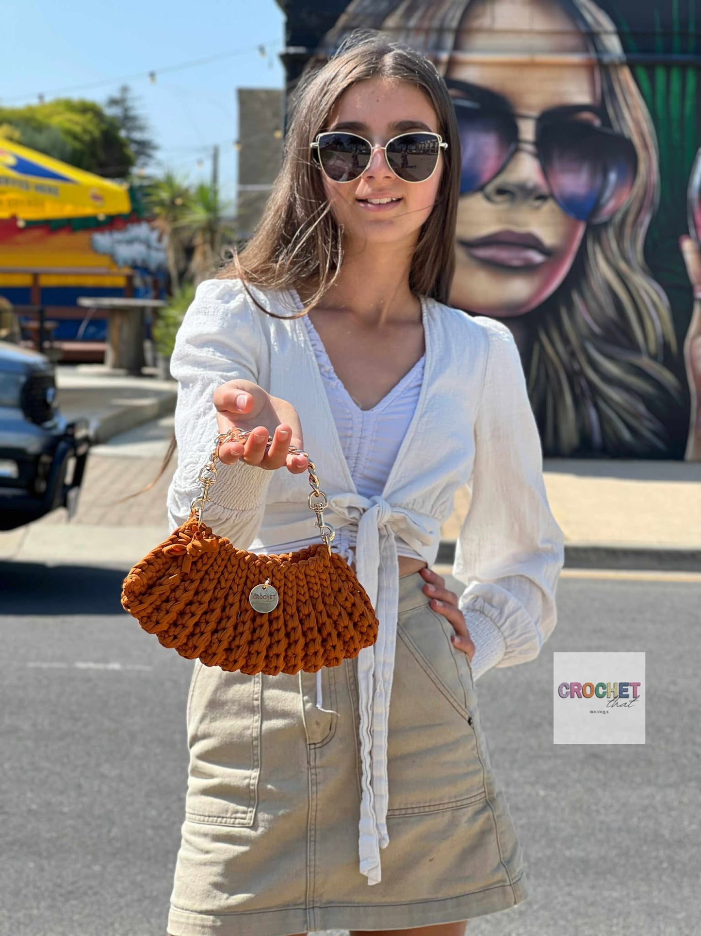 The JOY BAG Small TAN