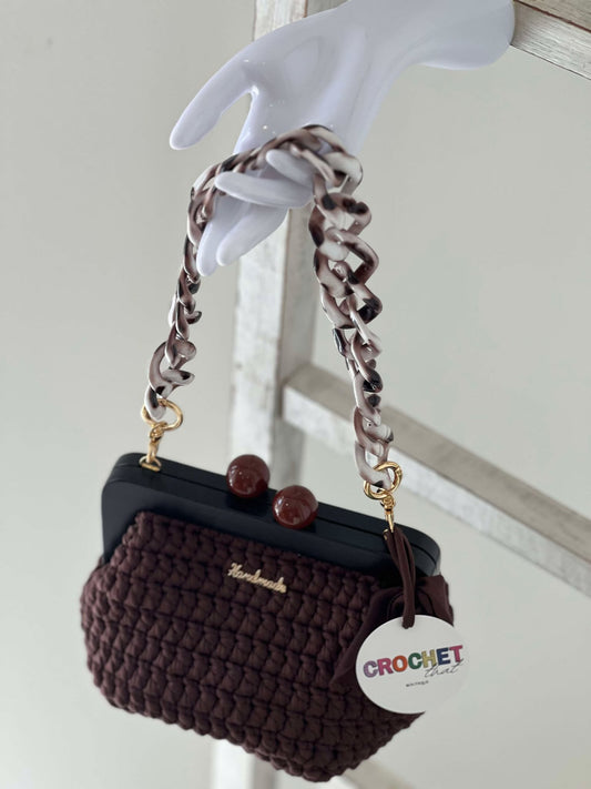 THE WILLOW outing BAG. Chocolate